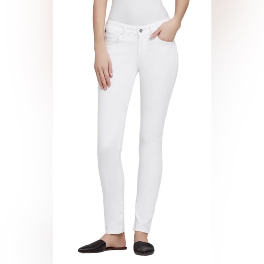 Citizens of Humanity Arielle Mid Rise Slim Fit Jeans - white